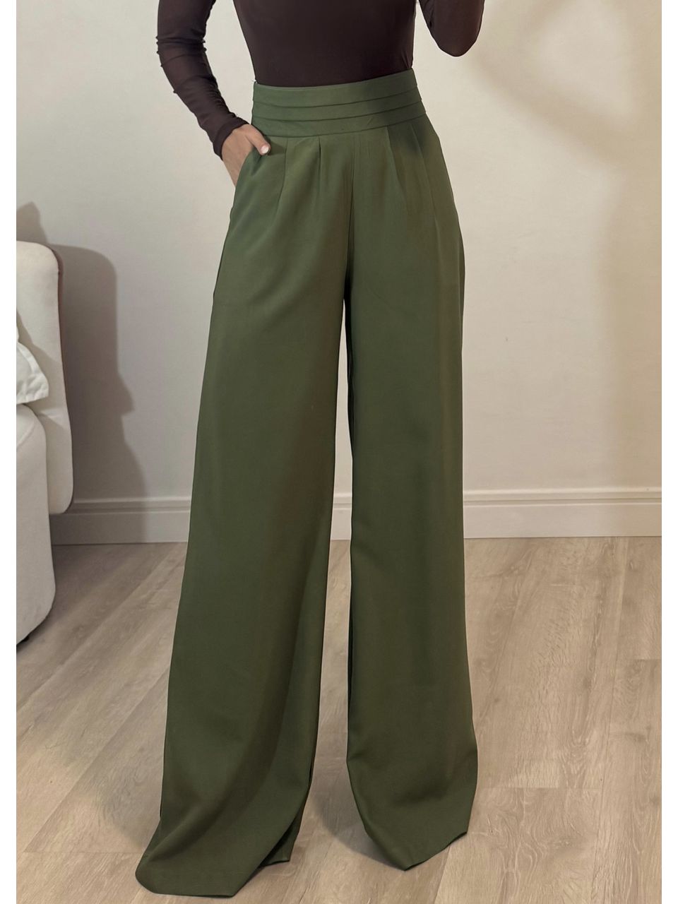Calça Pantalona Elis - 4154 - MADONNA BASIC