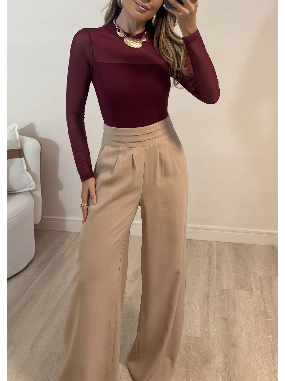 Calça Pantalona Elis