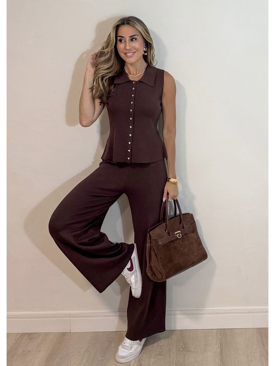 Conjunto Tricot Modal Bella