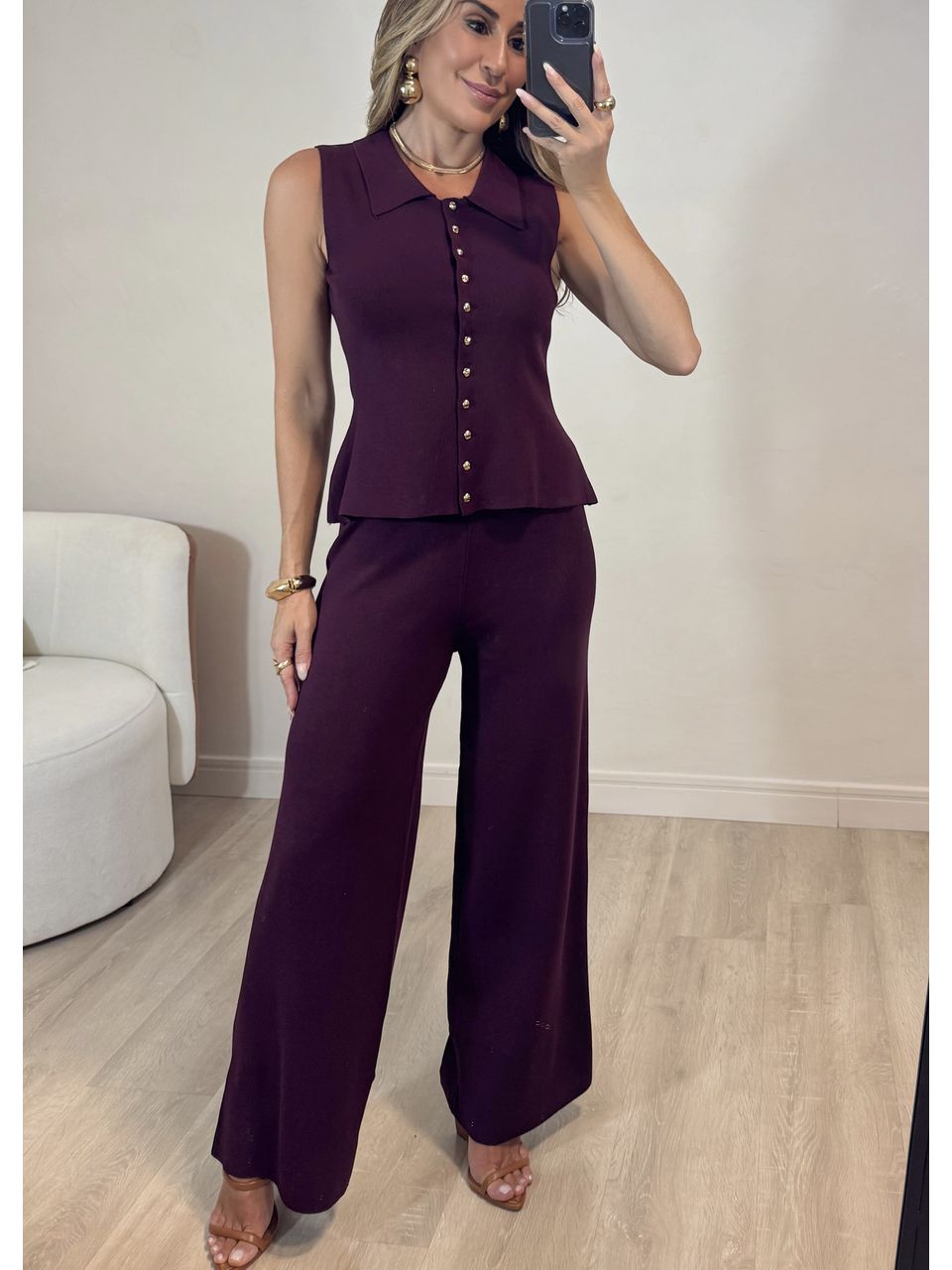 Conjunto Tricot Modal Bella