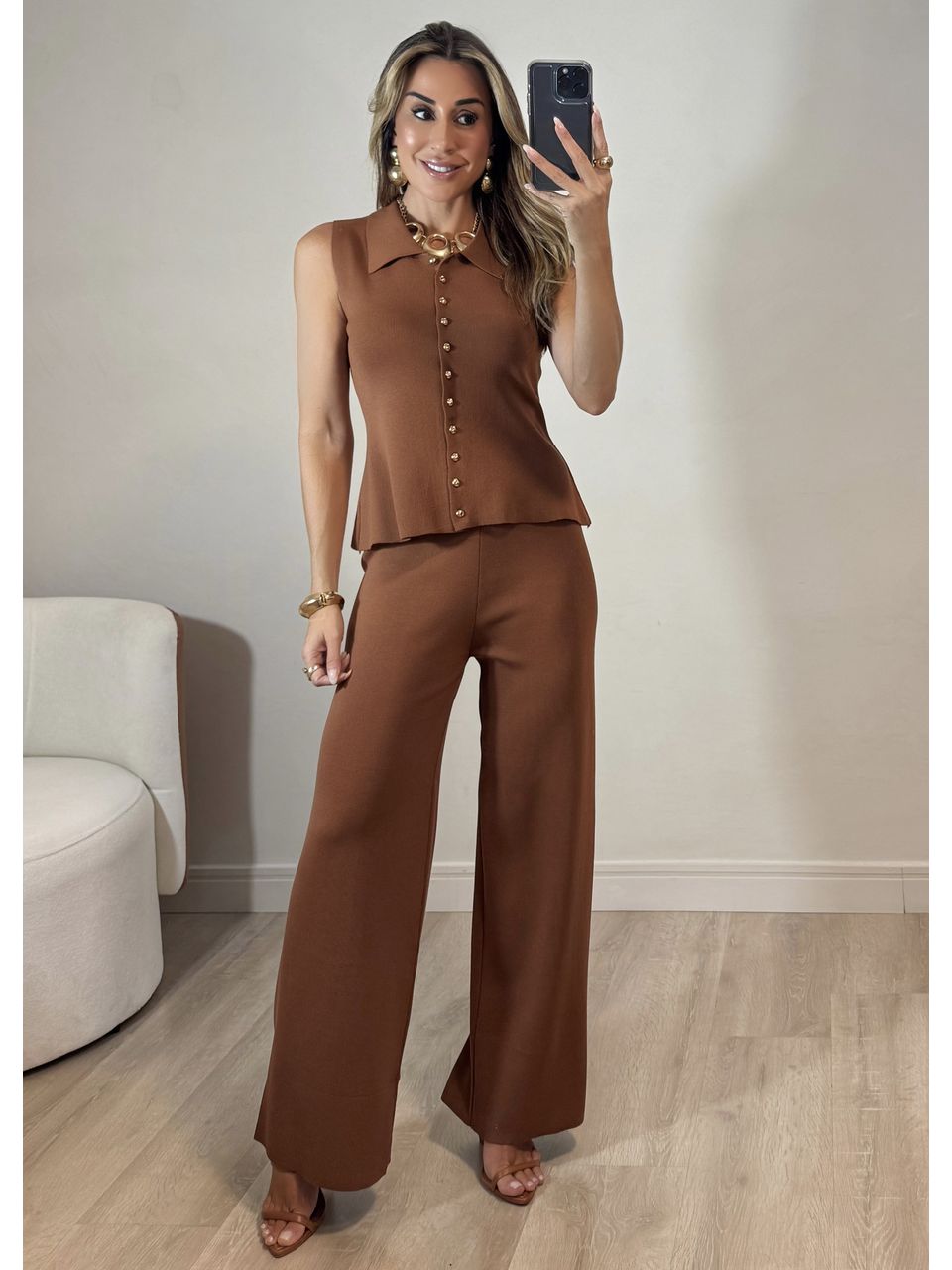 Conjunto Tricot Modal Bella 