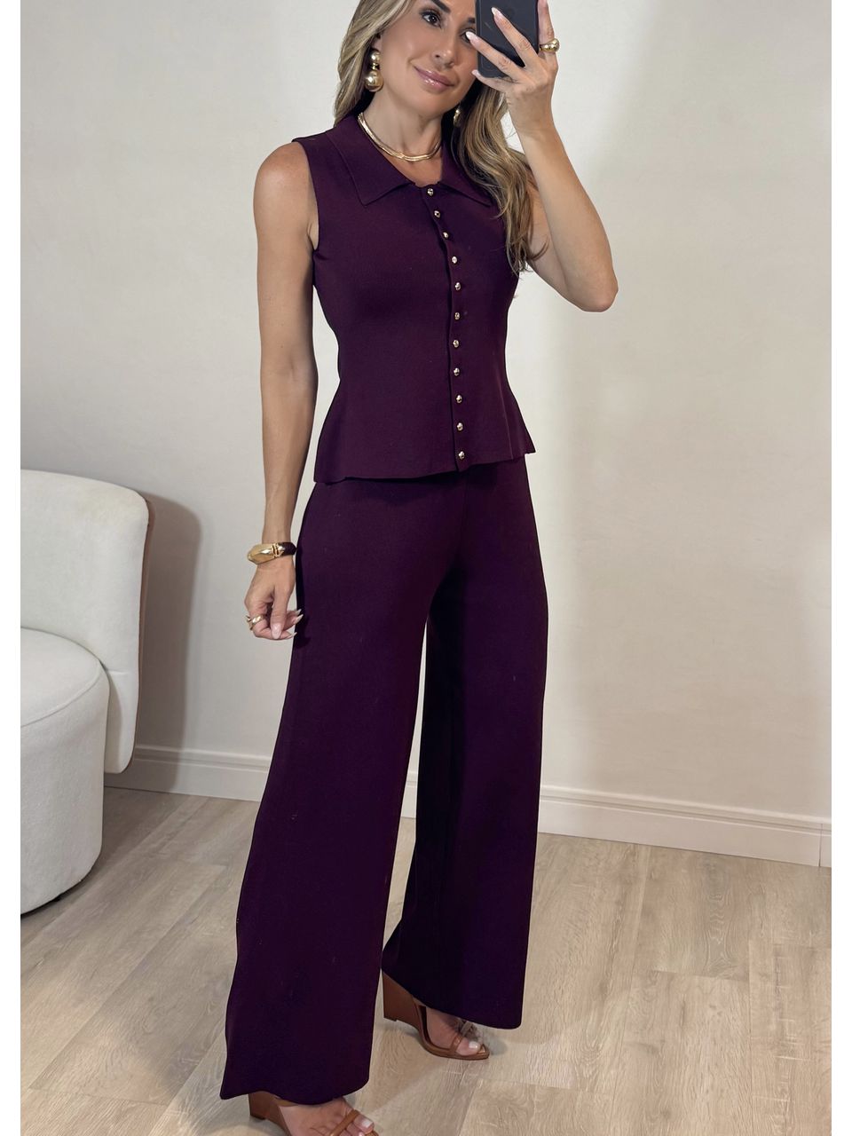 Conjunto Tricot Modal Bella