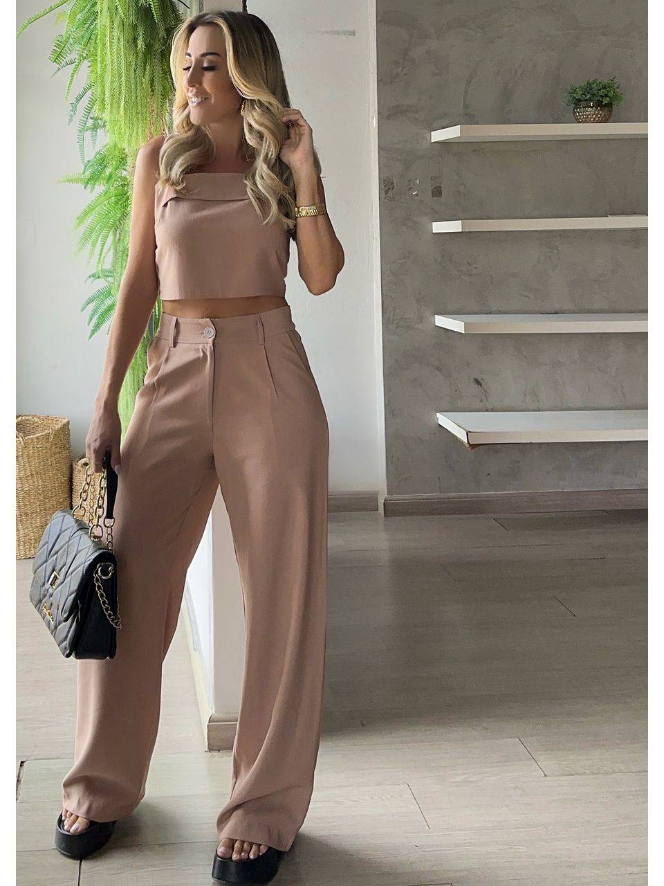 Conjunto Alfaiataria Thaiana