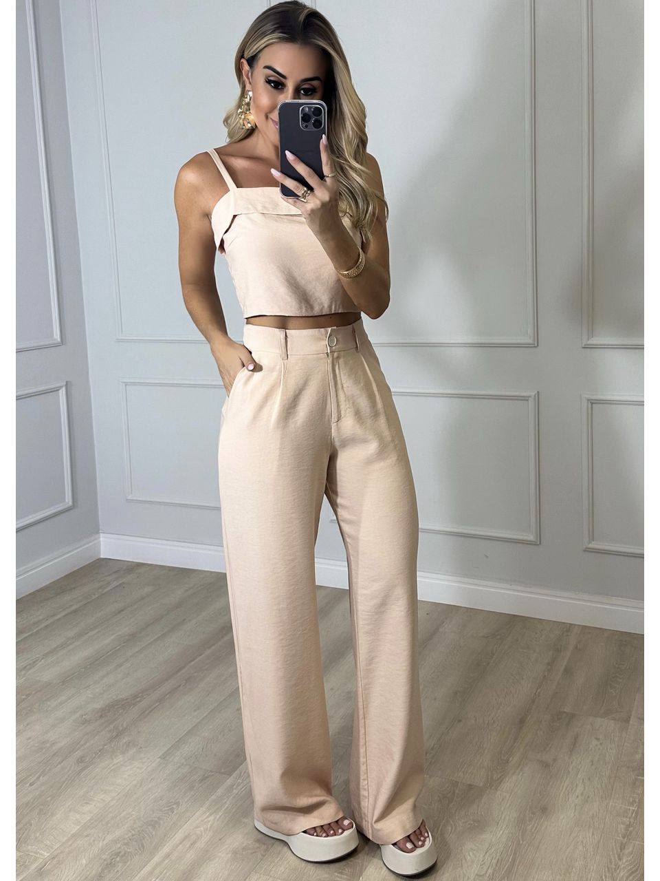 Conjunto Alfaiataria Thaiana