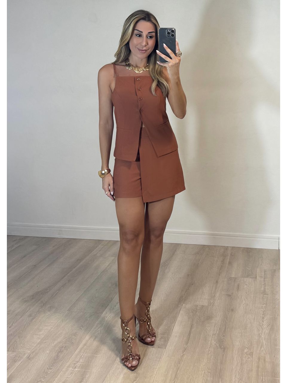 Conjunto Short Saia Cléo