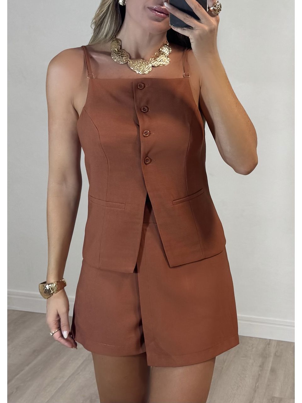 Conjunto Short Saia Cléo