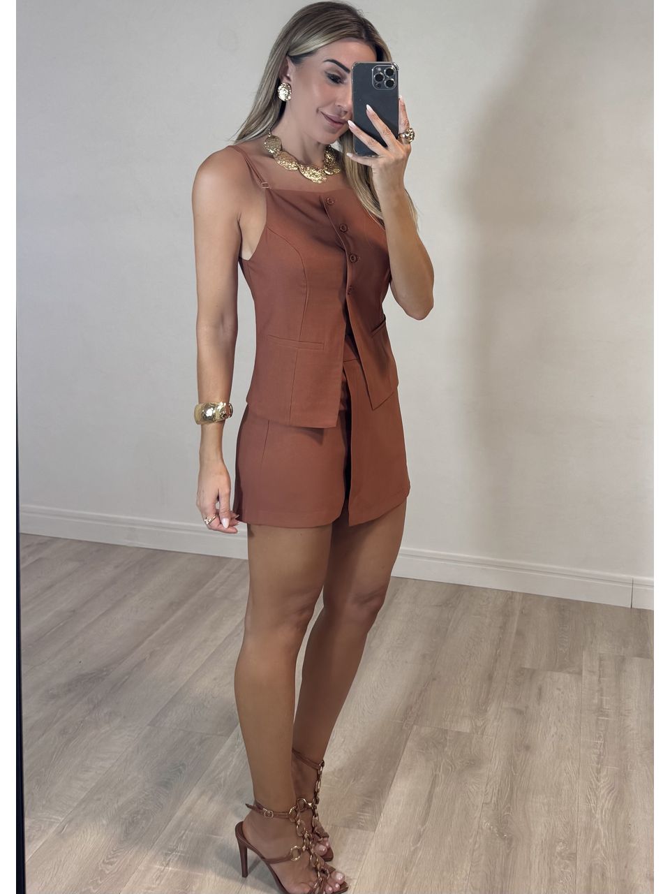 Conjunto Short Saia Cléo