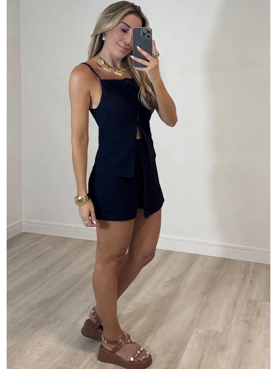 Conjunto Short Saia Cléo