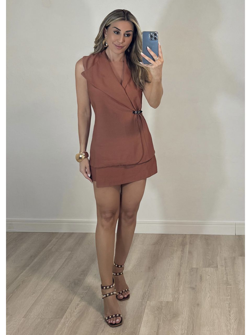 Conjunto Colete Marcela