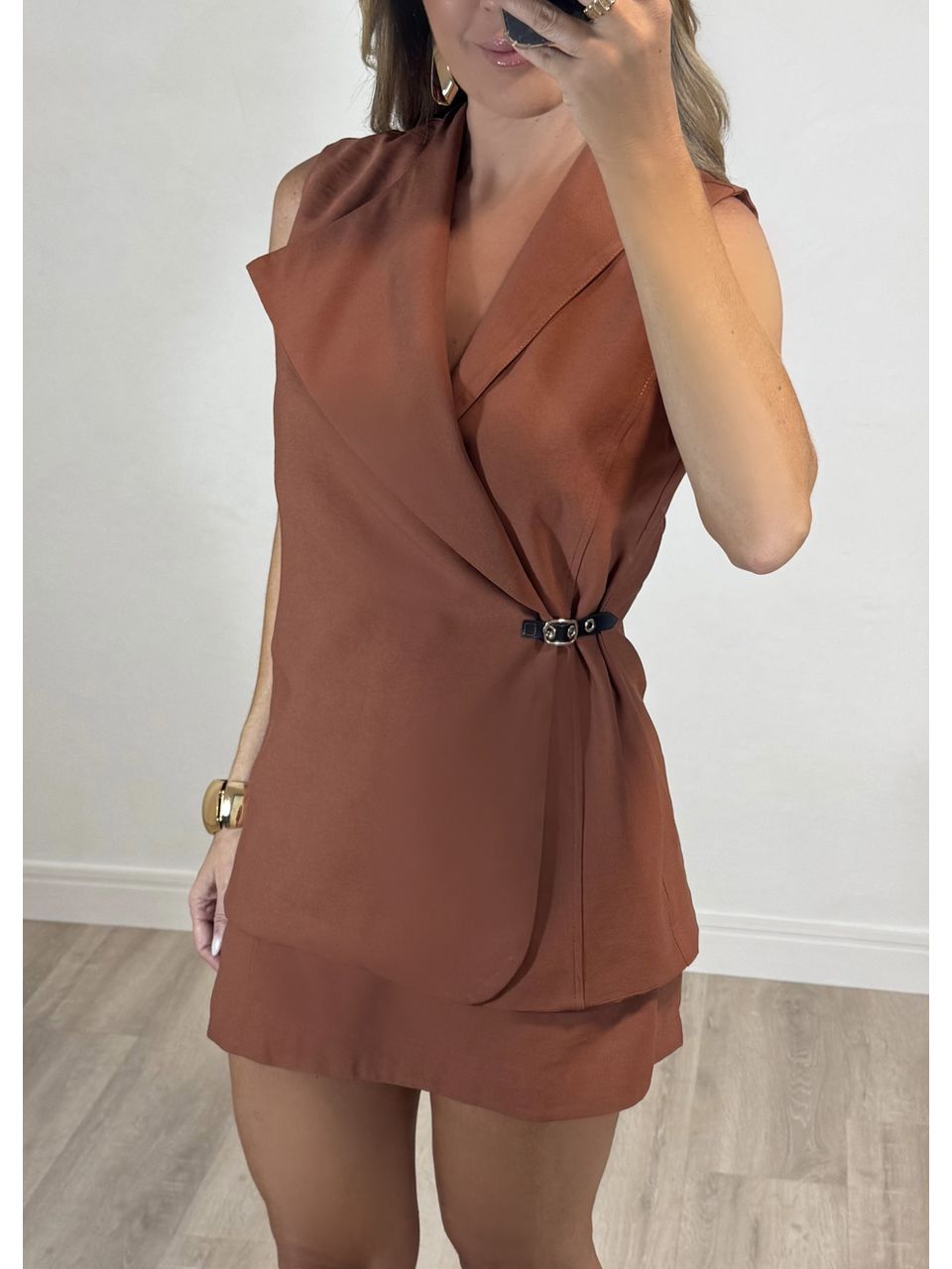 Conjunto Colete Marcela