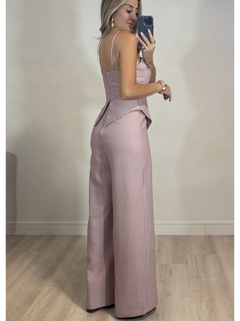 Macacão Peplum Aurora
