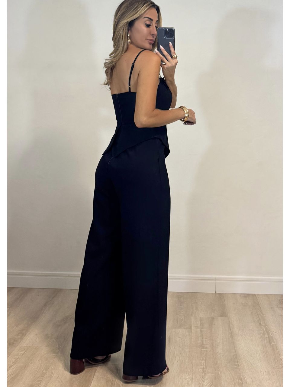 Macacão Peplum Aurora