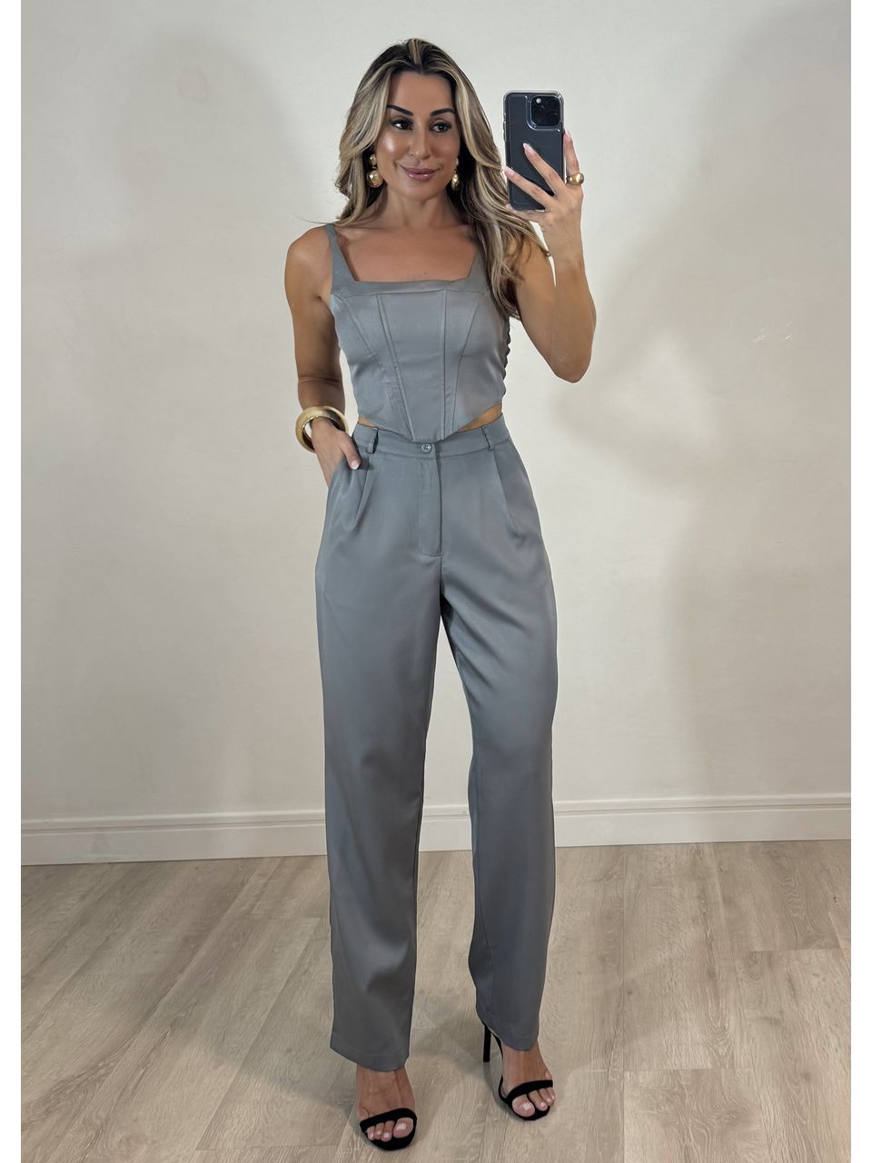 Conjunto Alfaiataria Corset - 4126 - MADONNA BASIC