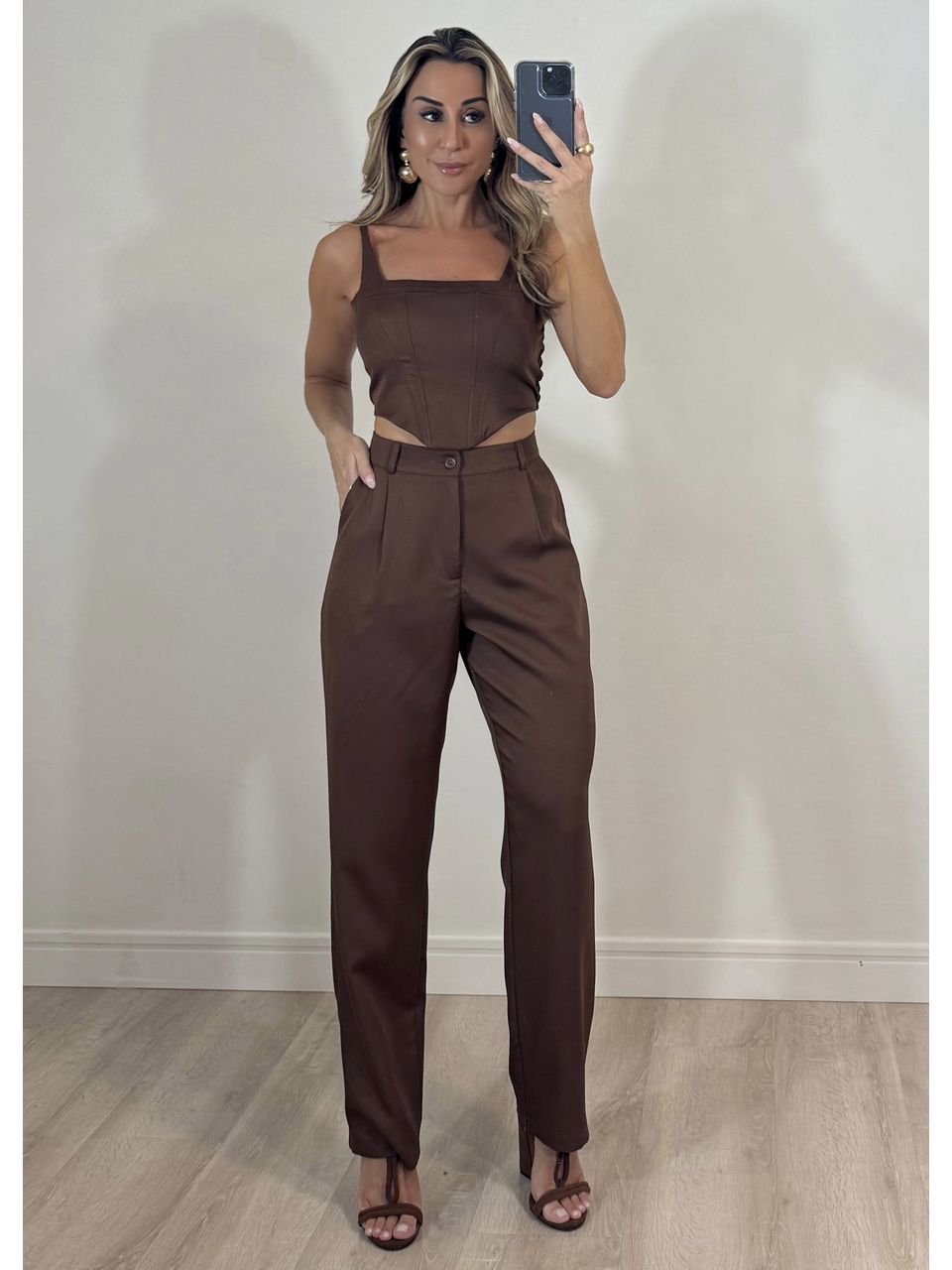 Conjunto Alfaiataria Corset