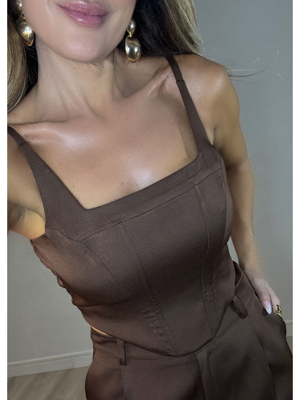 Conjunto Alfaiataria Corset