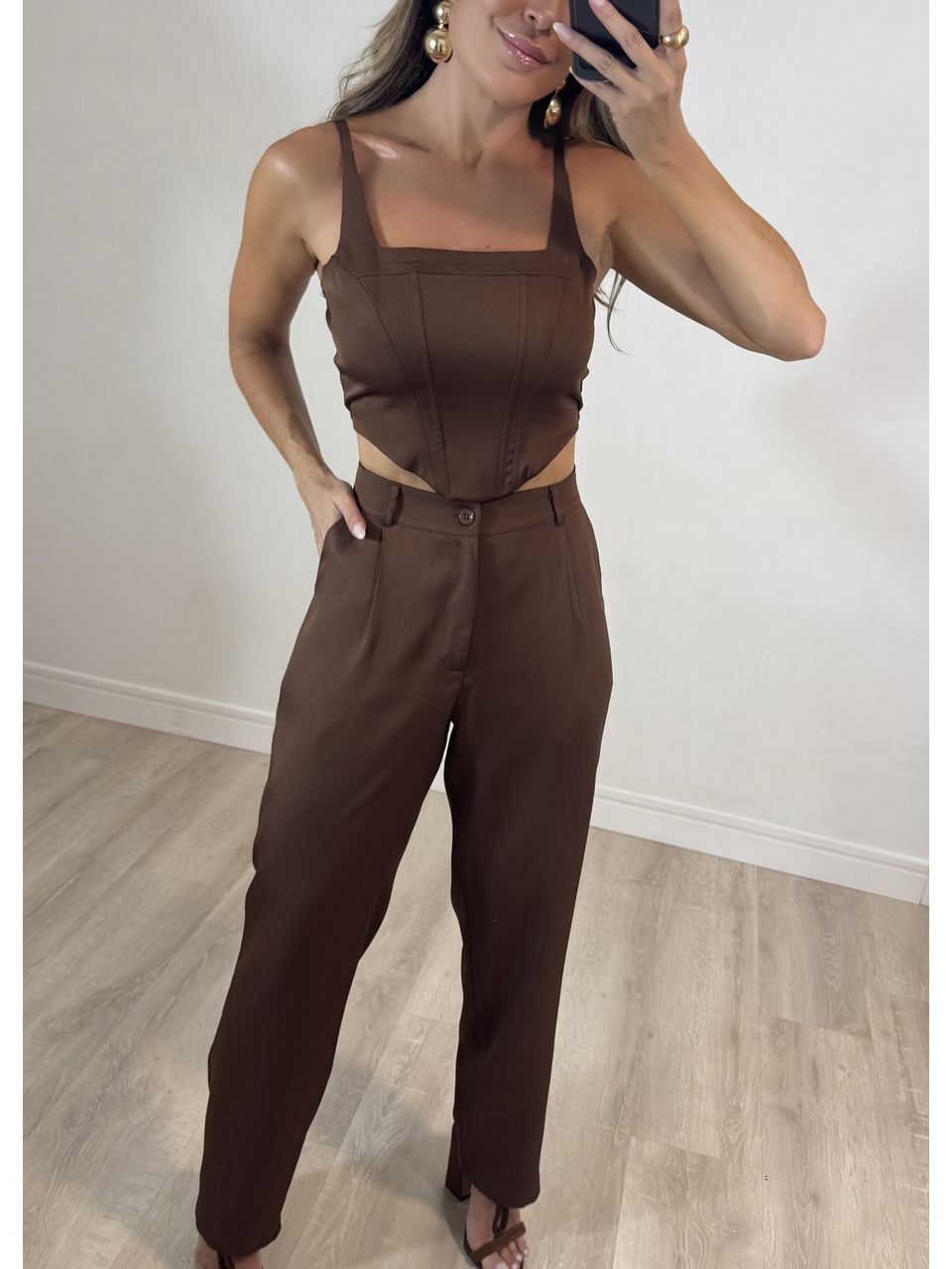 Conjunto Alfaiataria Corset