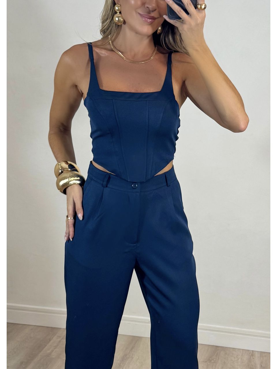 Conjunto Alfaiataria Corset