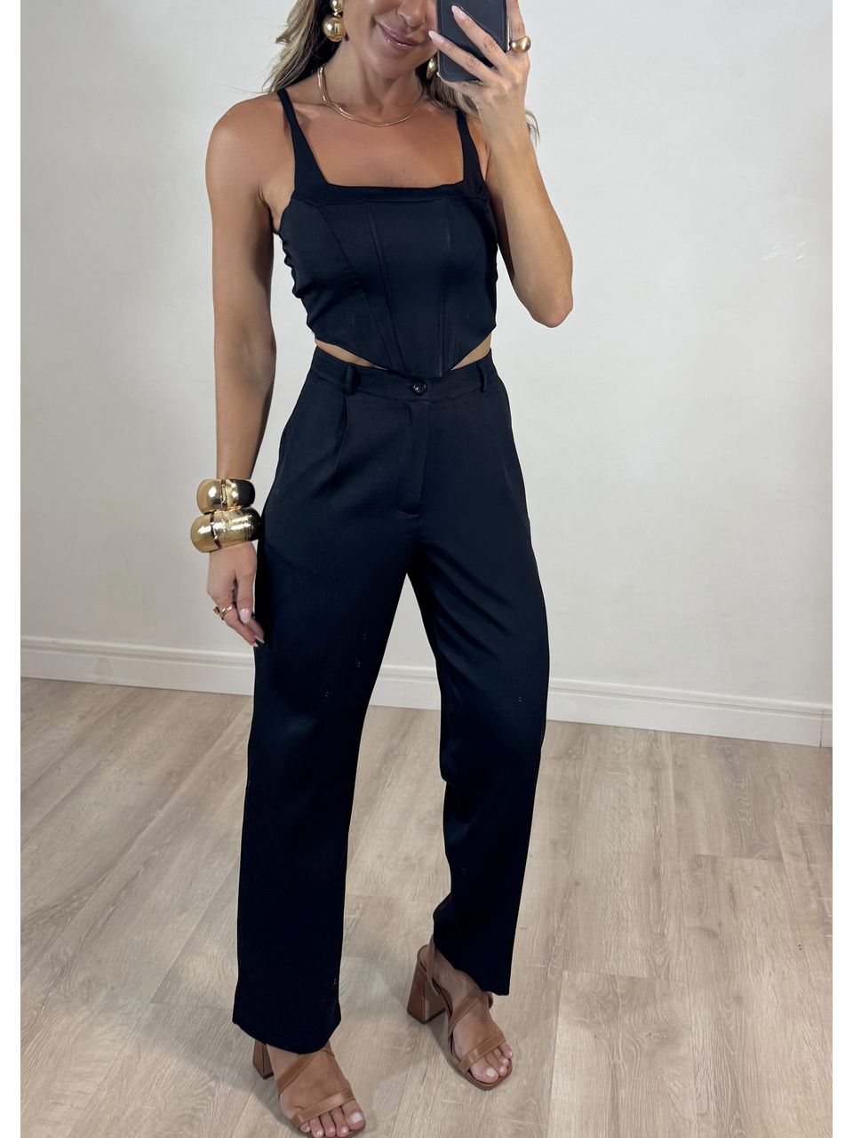 Conjunto Alfaiataria Corset
