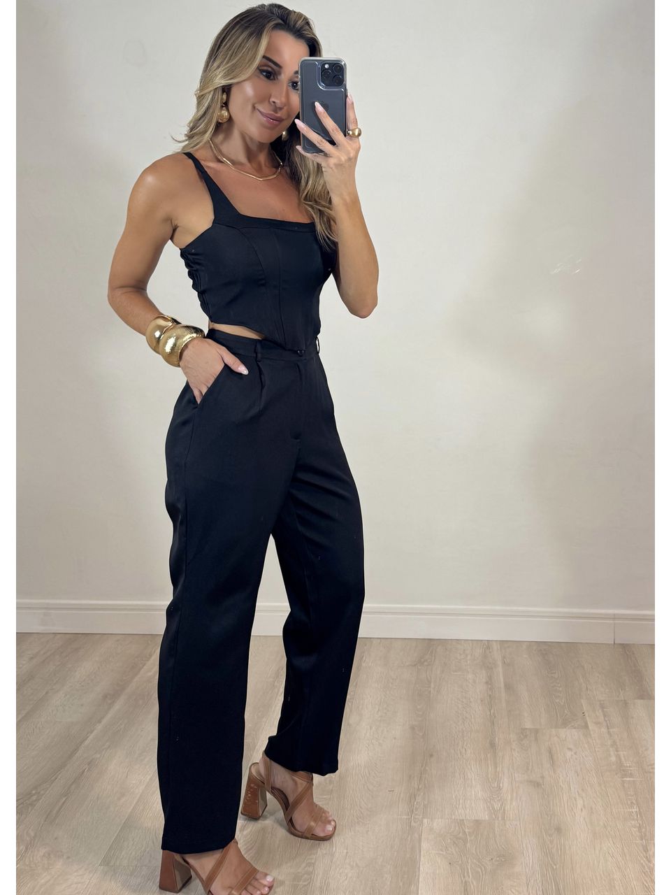 Conjunto Alfaiataria Corset
