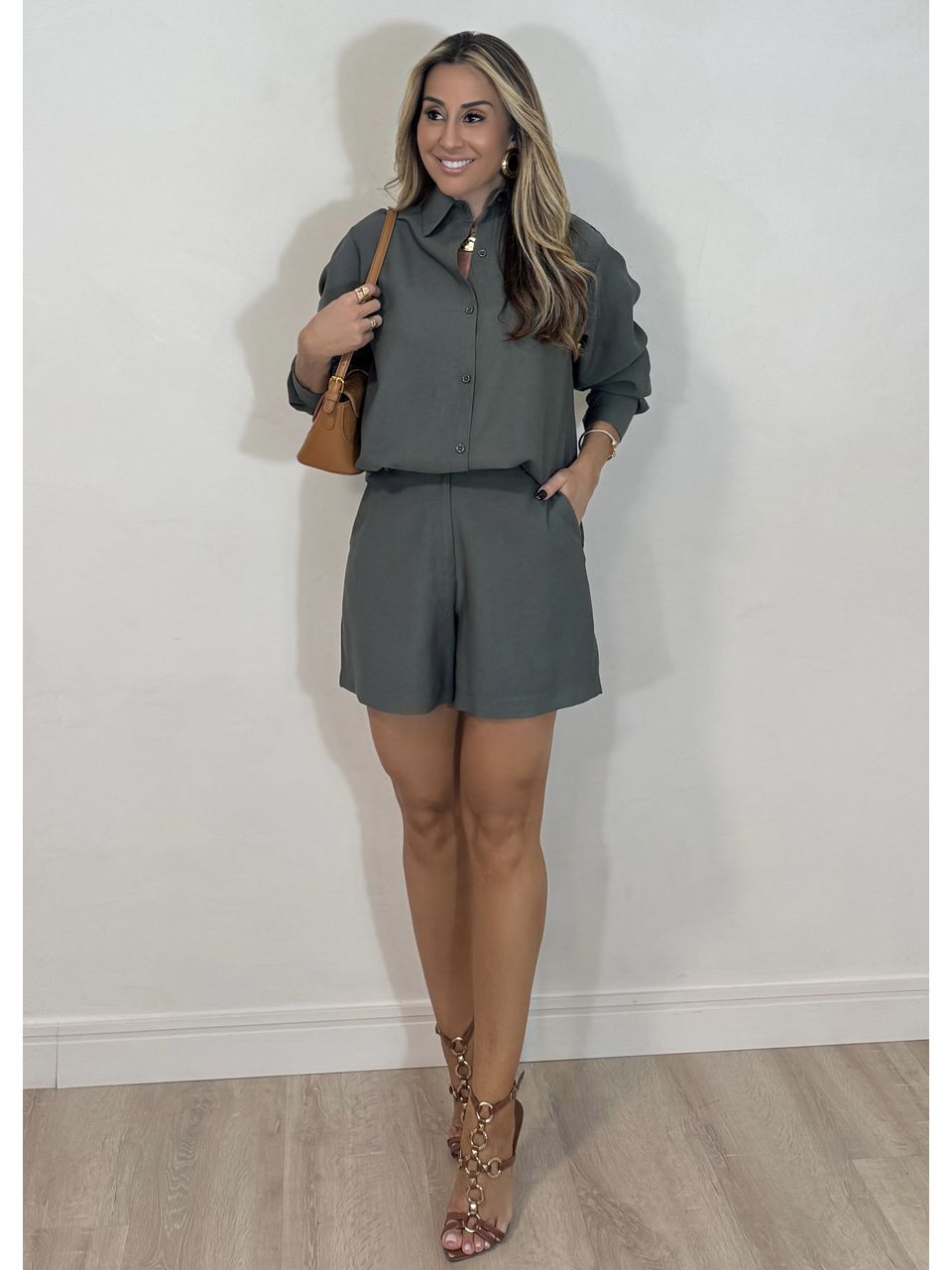 Conjunto Short Julia - 4319 - MADONNA BASIC