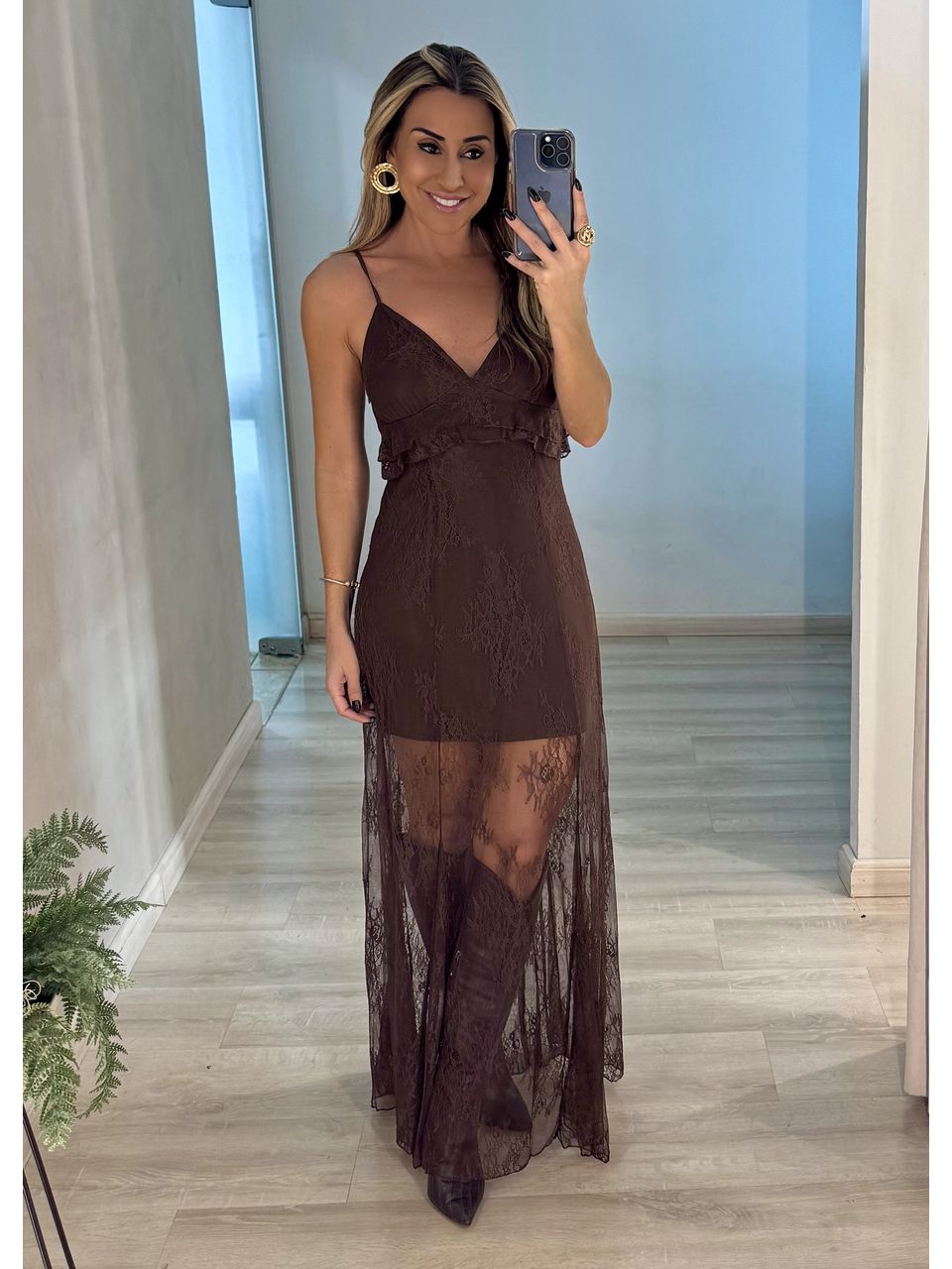 Vestido Renda Samira