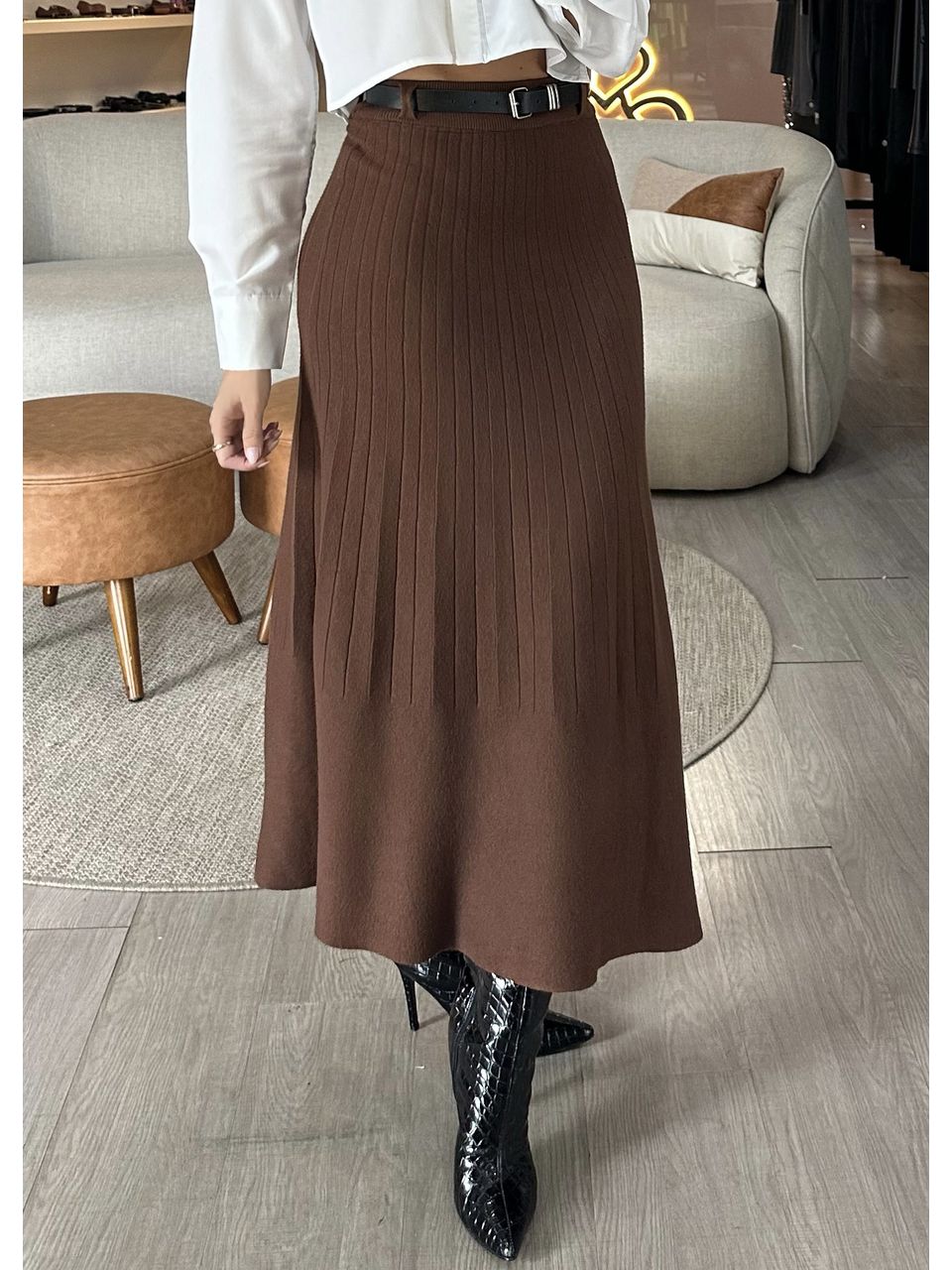  Saia Tricot Maitê - 2552 - MADONNA BASIC