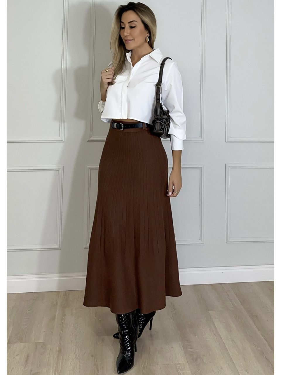  Saia Tricot Maitê