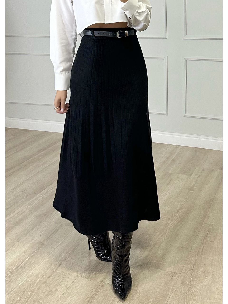 Saia Tricot Maitê - 2551 - MADONNA BASIC