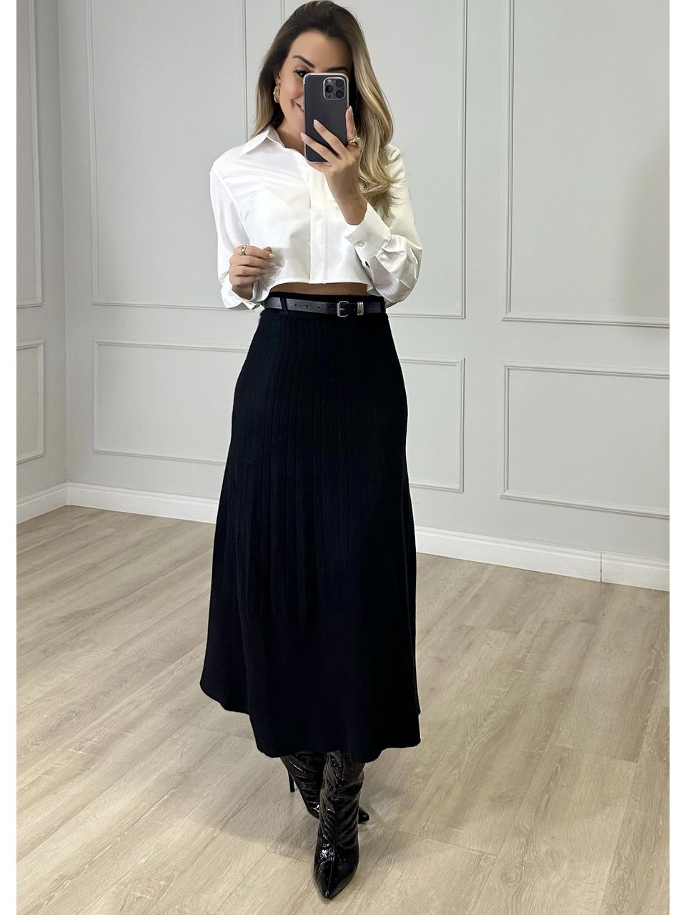 Saia Tricot Maitê