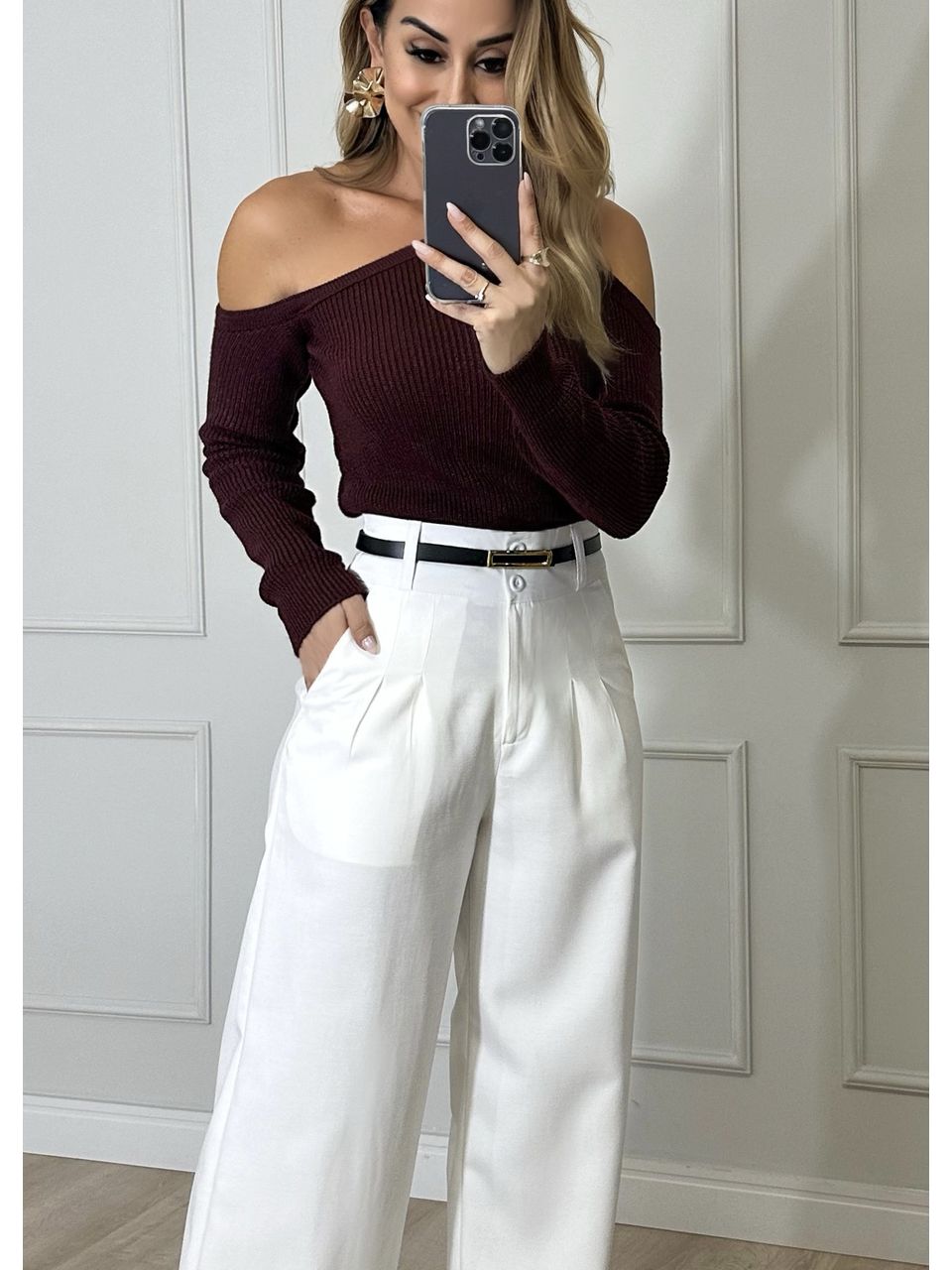 Blusa Tricot Gisele