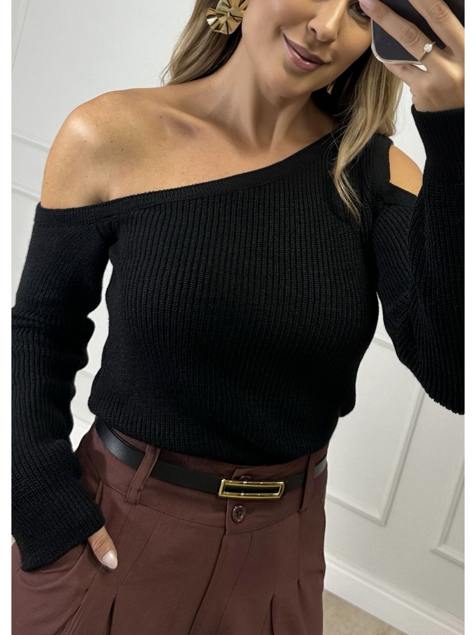 Blusa Tricot Gisele - 2498 - MADONNA BASIC