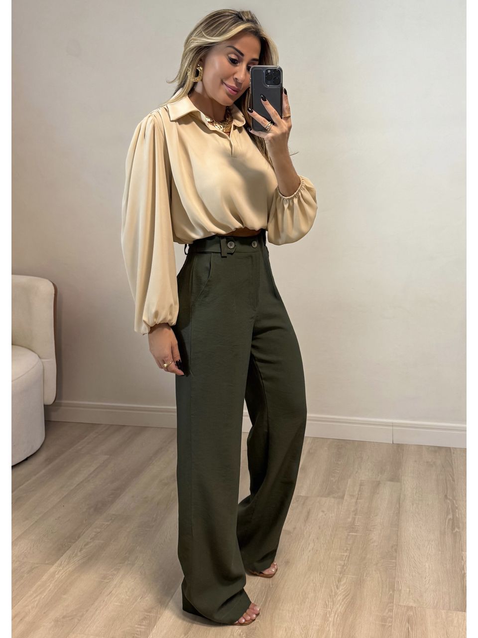 Calça Pantalona Ana