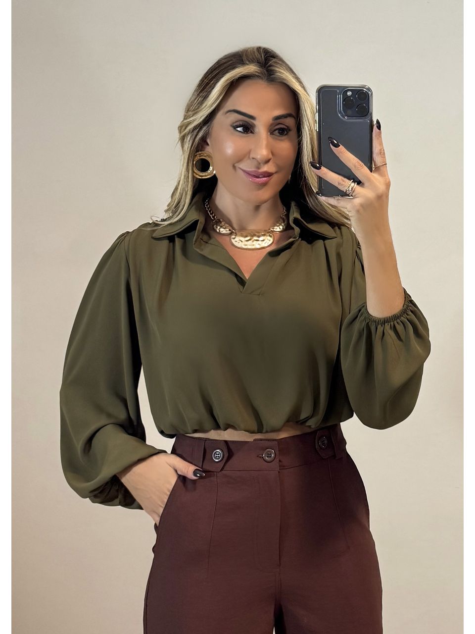Blusa Gola Luli