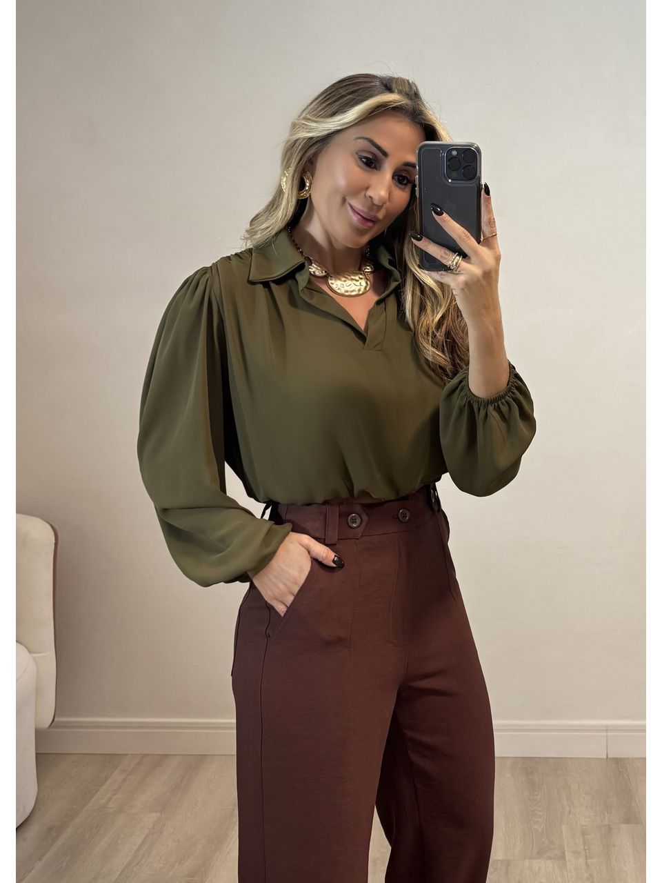 Blusa Gola Luli