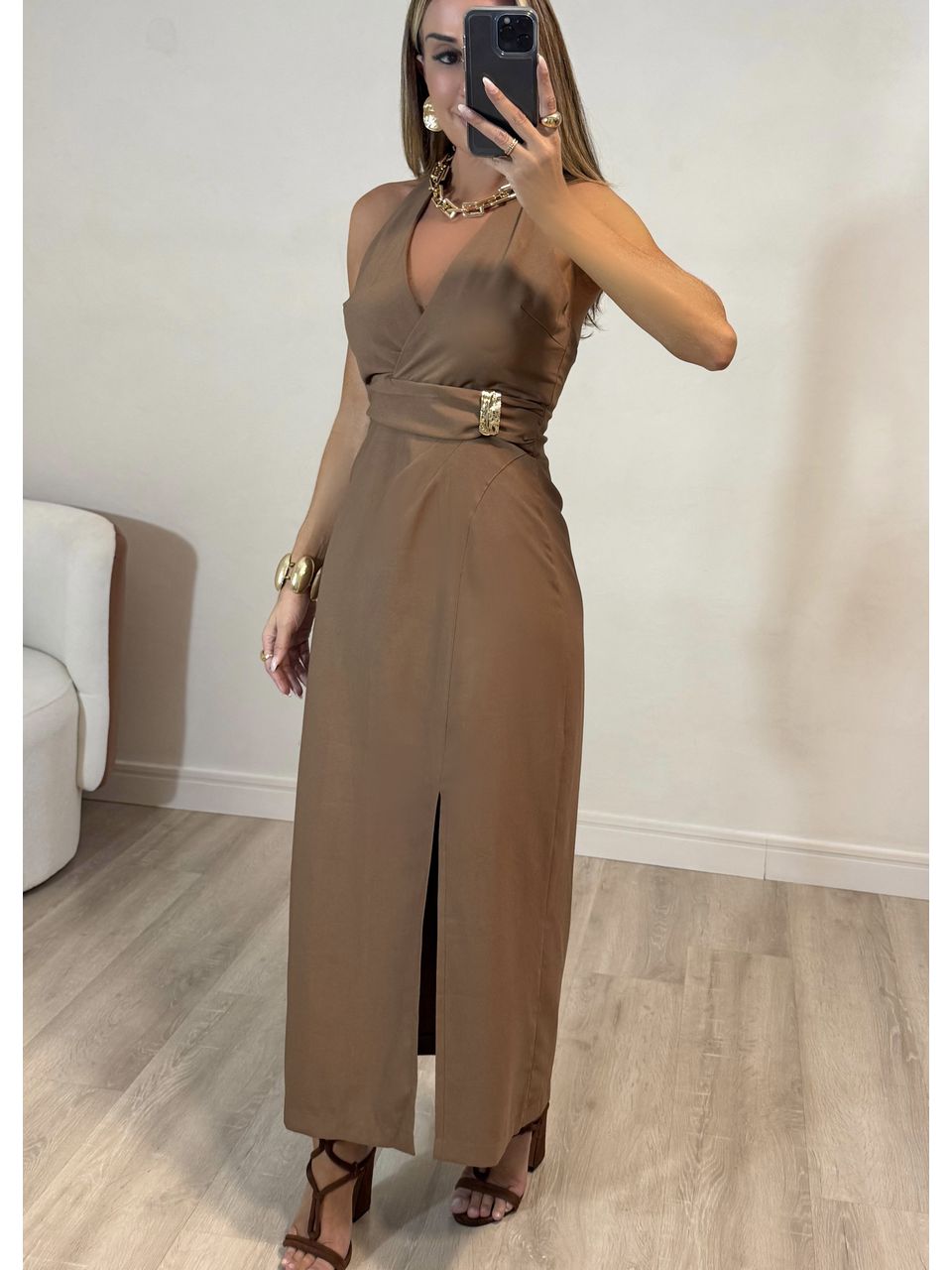Vestido midi Betina