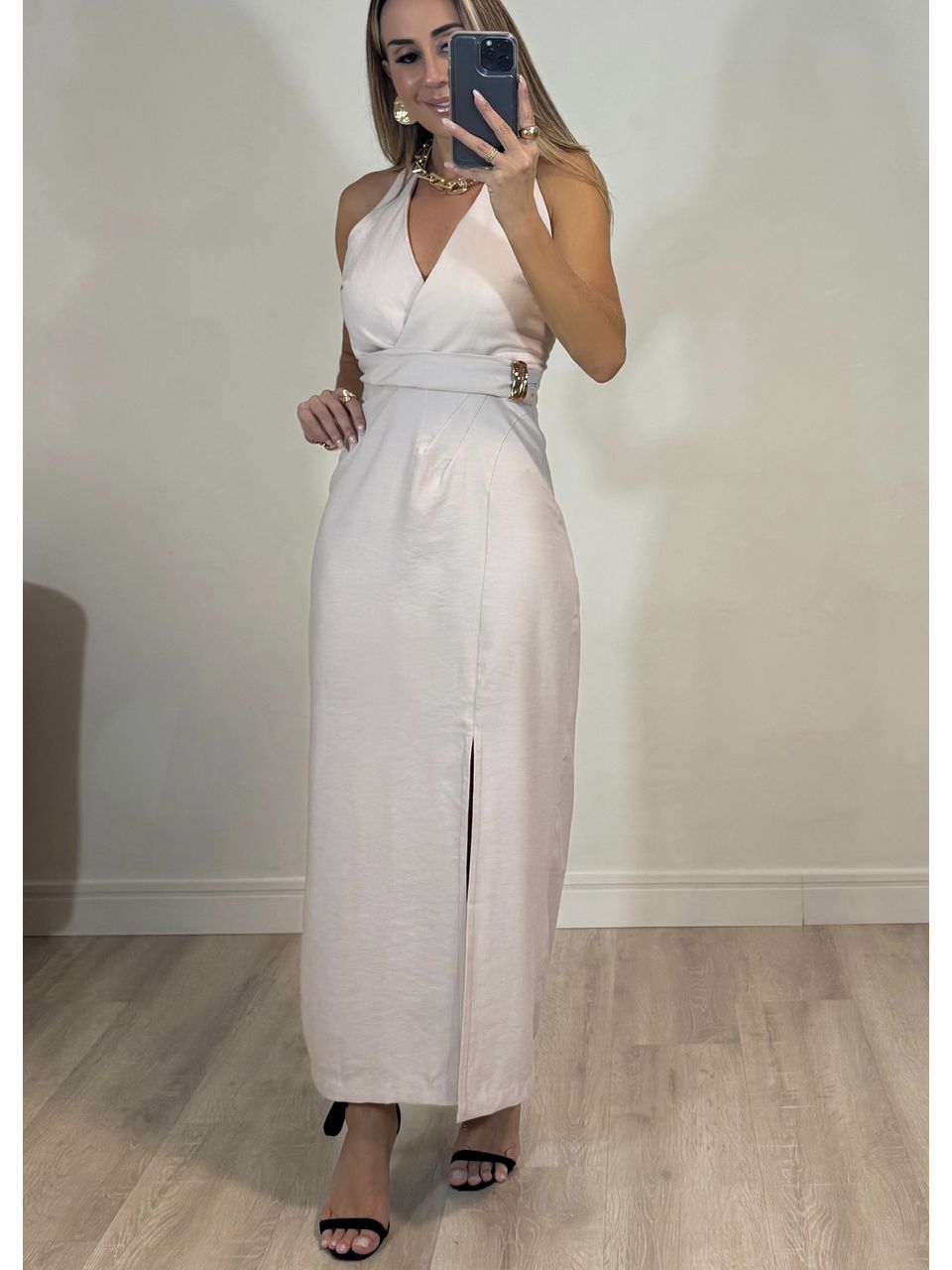 Vestido midi Betina