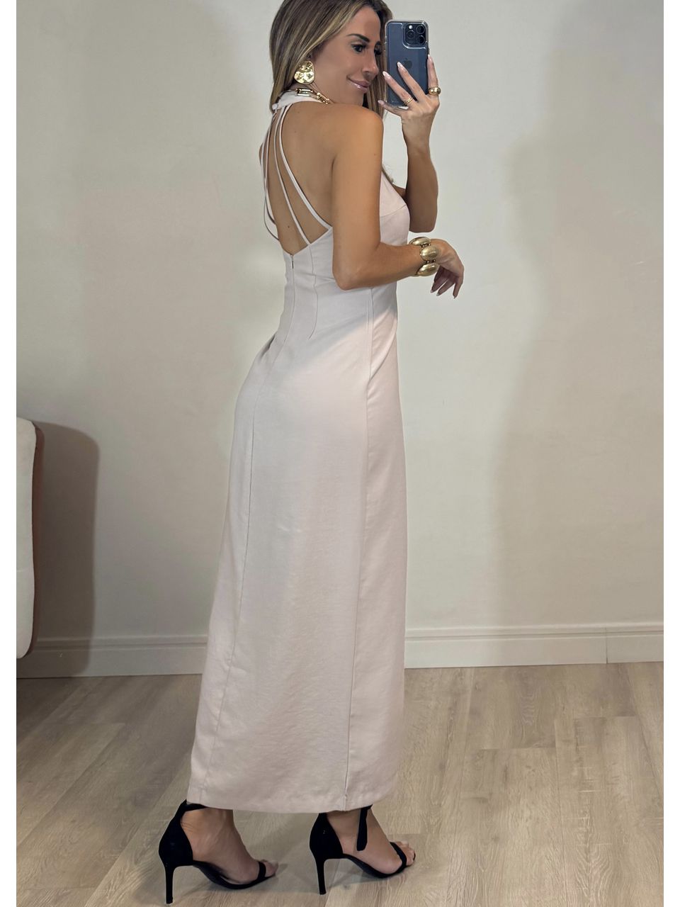 Vestido midi Betina