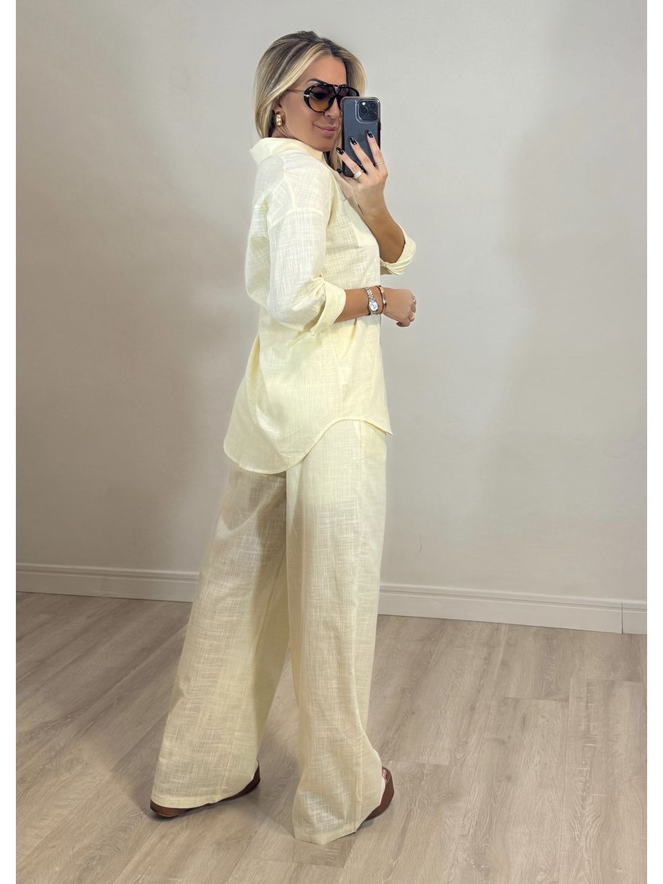 Conjunto Linho Caraiva 