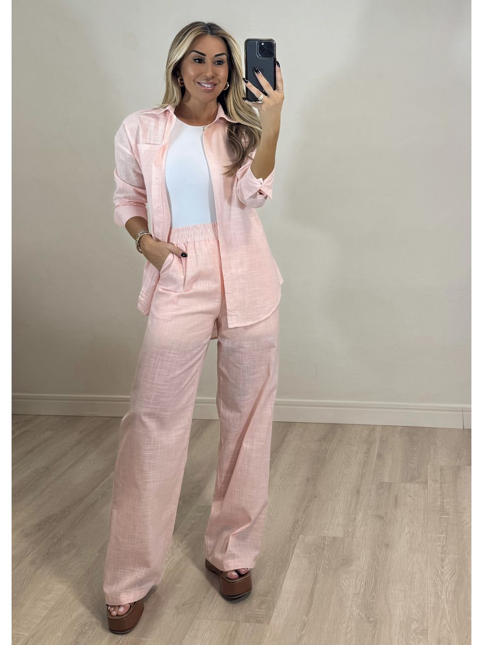 Conjunto Linho Caraiva - 5208 - MADONNA BASIC