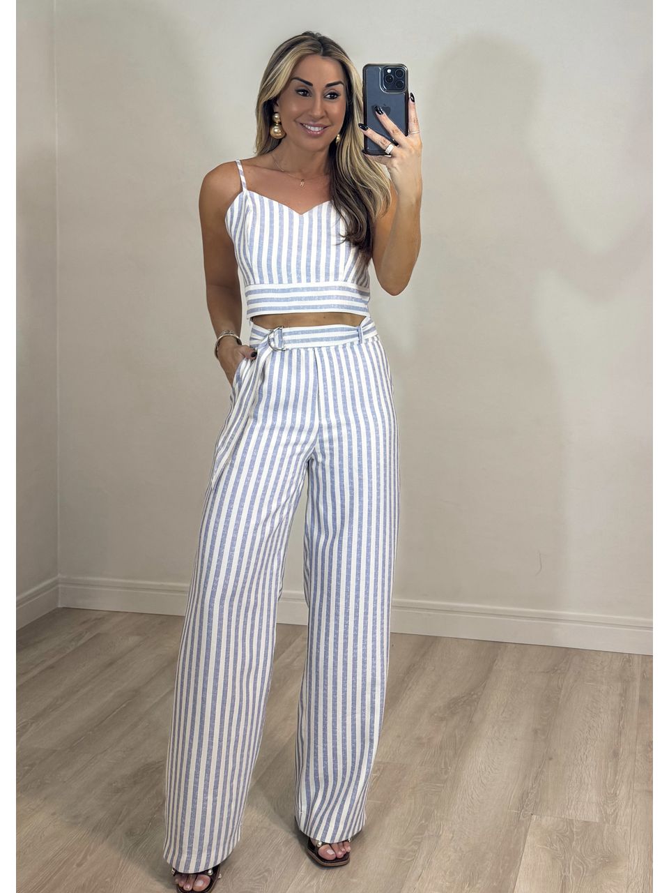 Conjunto Listrado Grécia