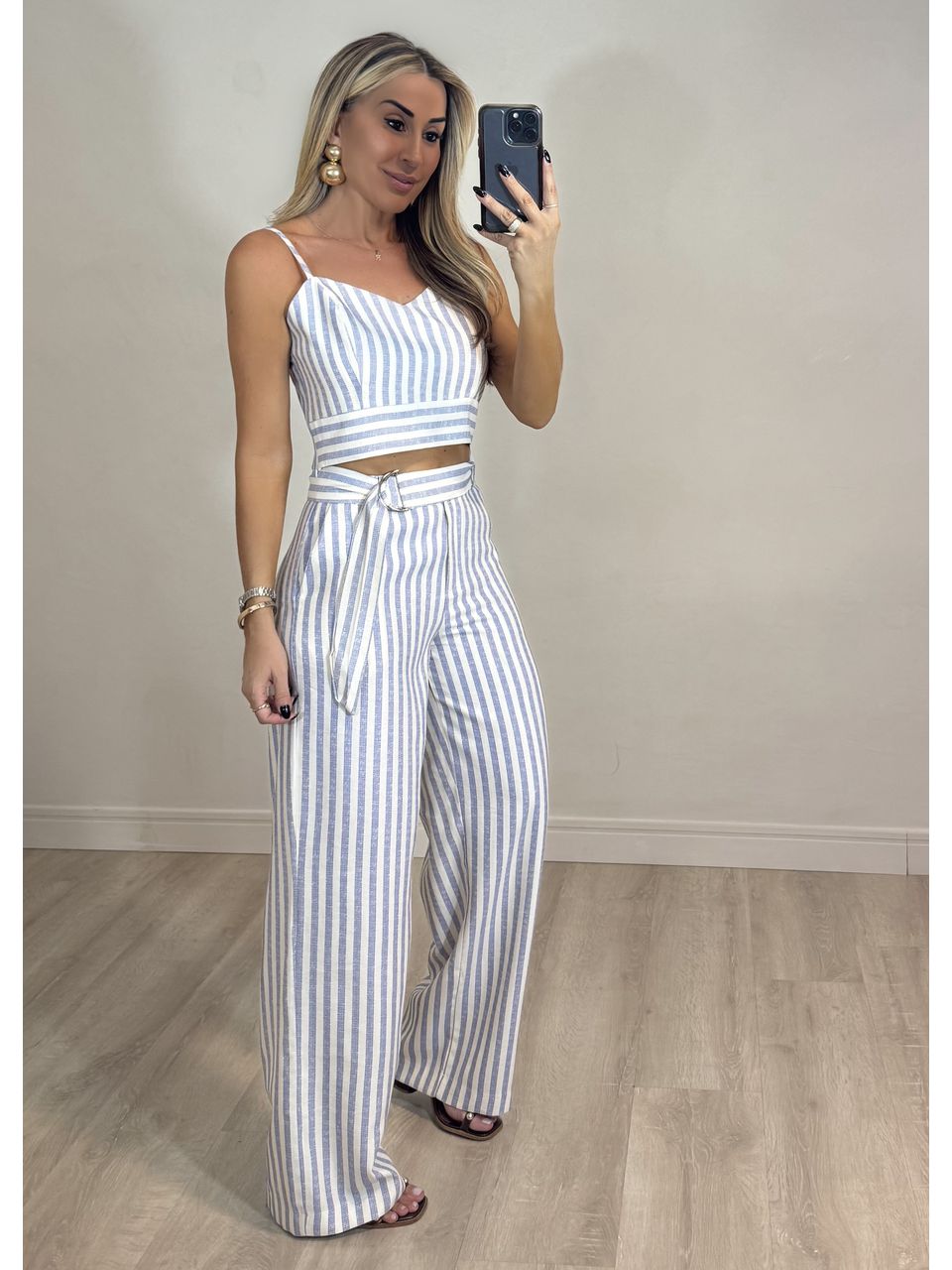 Conjunto Listrado Grécia