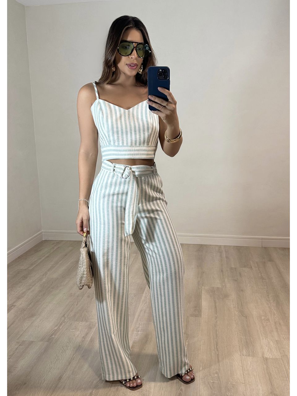 Conjunto Listrado Grécia
