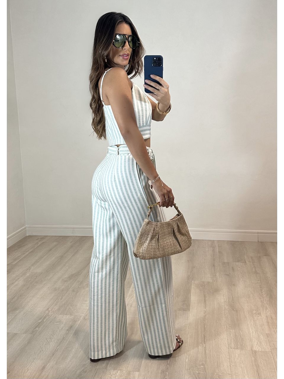 Conjunto Listrado Grécia