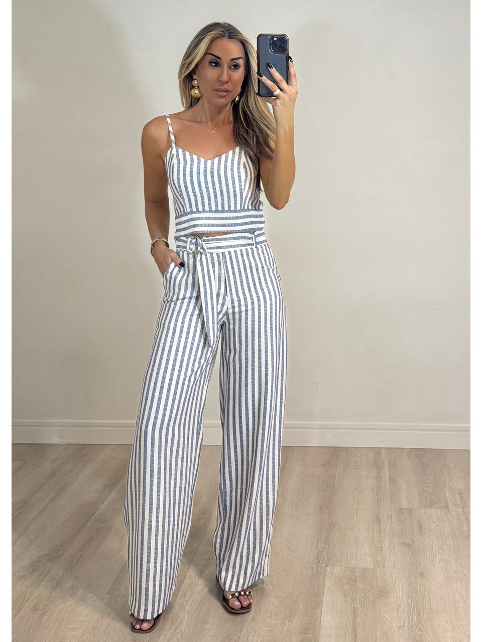 Conjunto Listrado Grécia
