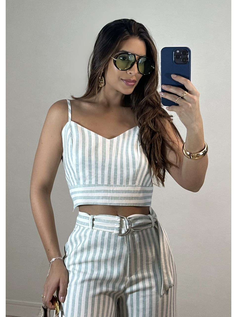 Conjunto Listrado Grécia