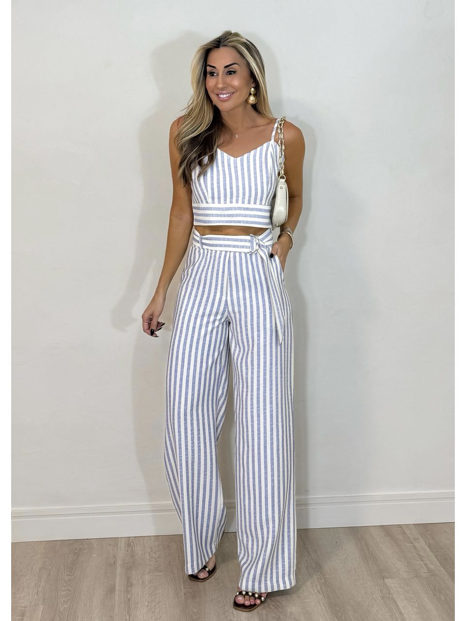 Conjunto Listrado Grécia