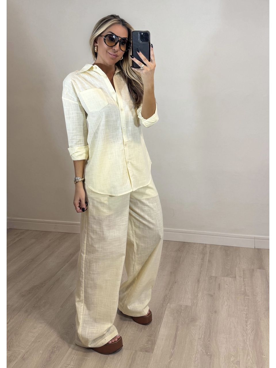 Conjunto Linho Caraiva 