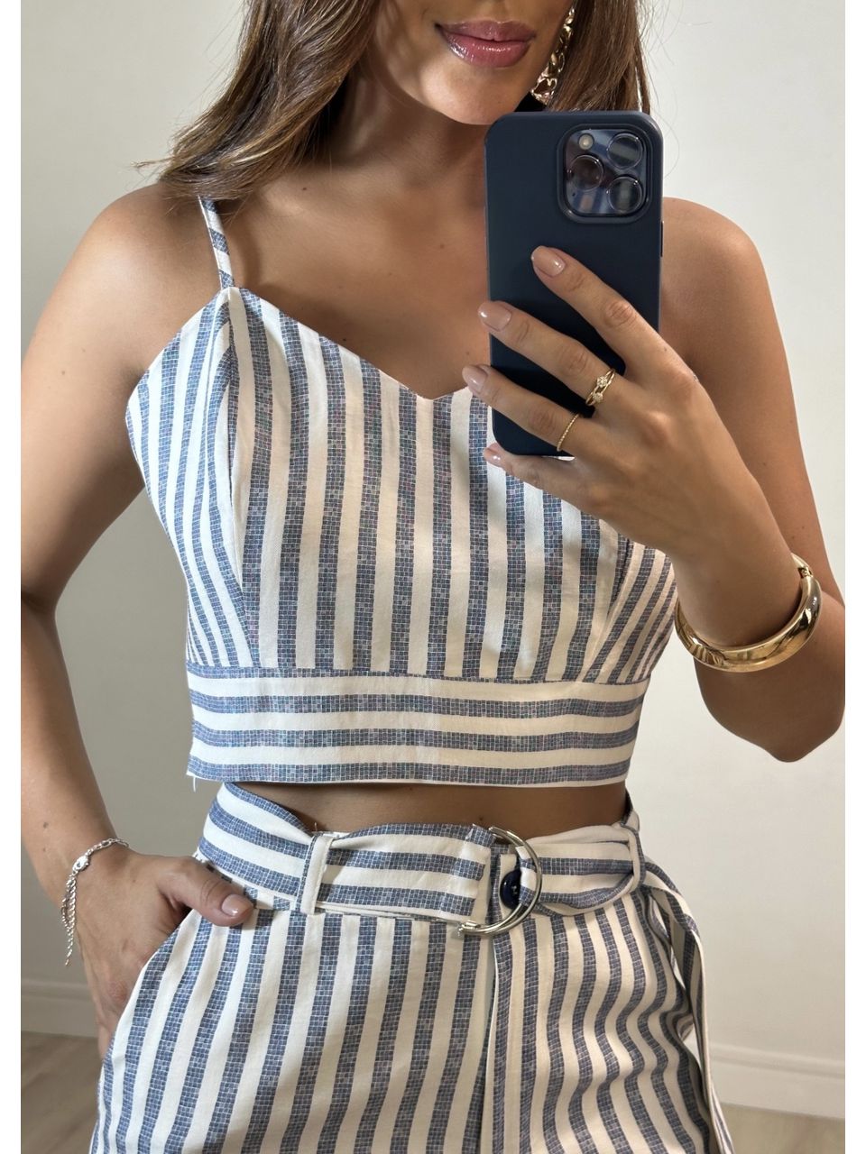 Conjunto Listrado Grécia