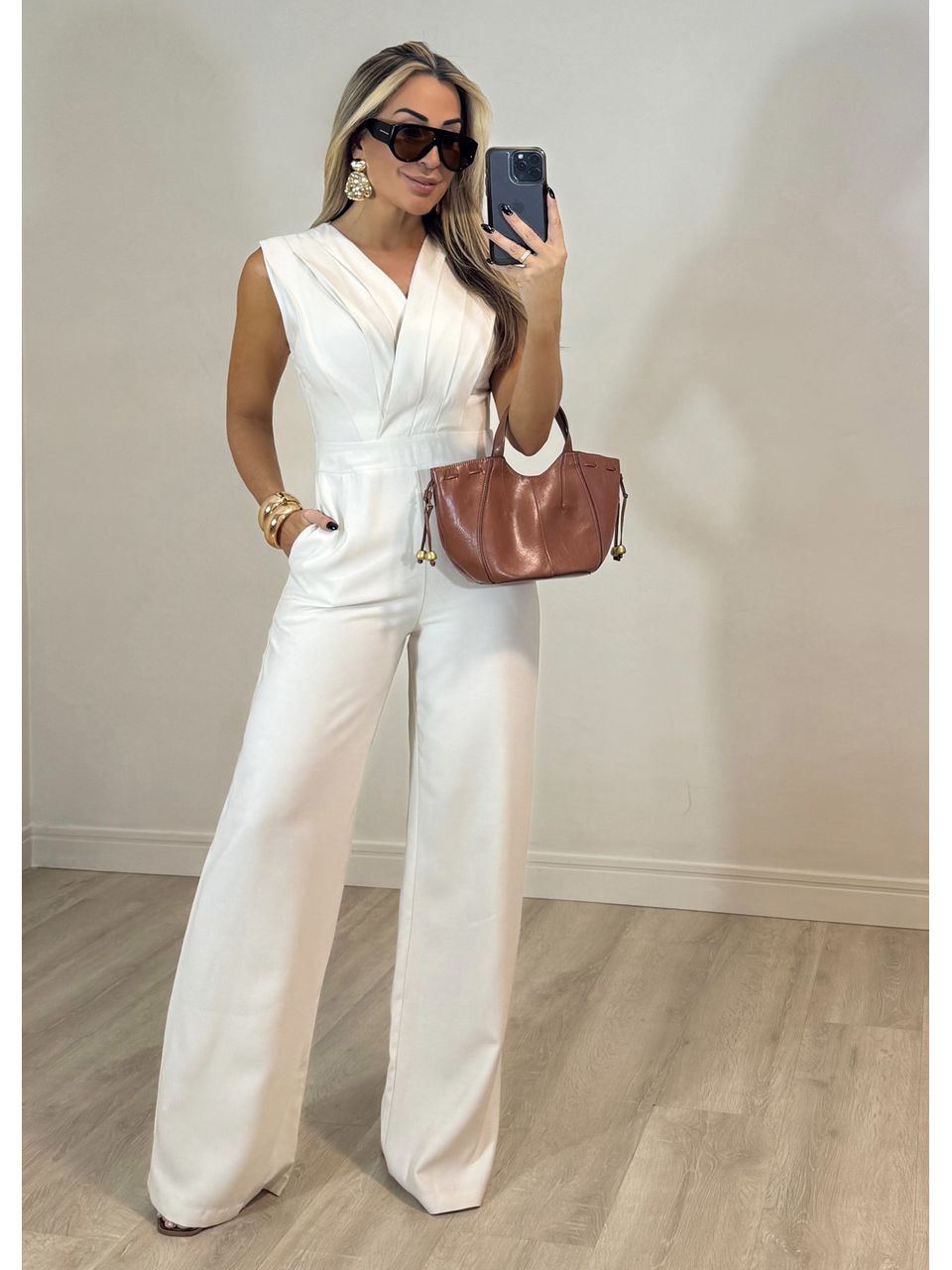 Macacão Pantalona Ipanema - 5206 - MADONNA BASIC