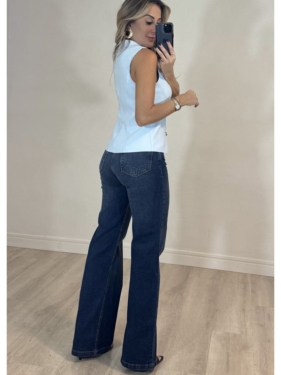 Blusa Transpassada Antônia